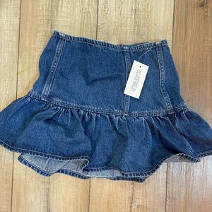 Katie J NYC Denim Skirt